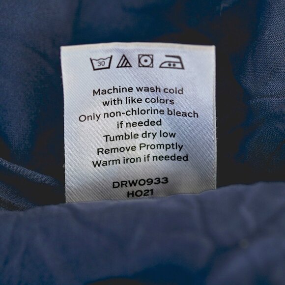 Like New-Draper James Blue Floral Smocked Midi Dress size M - Picture 5 of 6